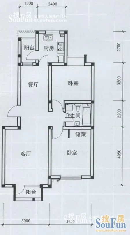 金厦新都庄园四期户型图