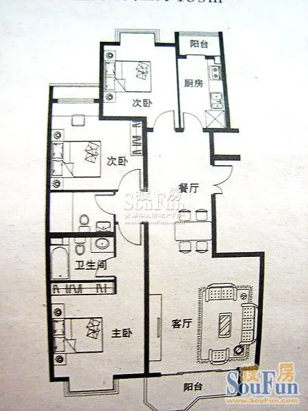 大院三期宽庭户型图