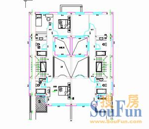 舜泽园别墅户型图