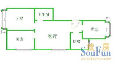 东长安街胡同户型图