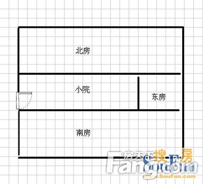 北兴胡同户型图