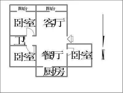 跃进路液化气公司宿舍户型图