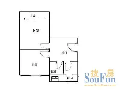 房管局宿舍(东风路)户型图