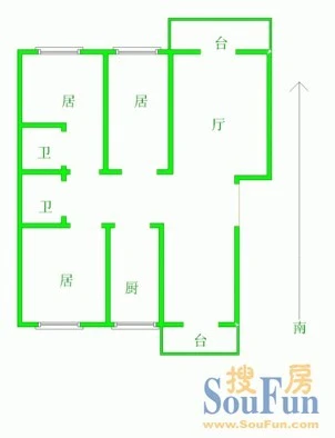 名仕博郡户型图