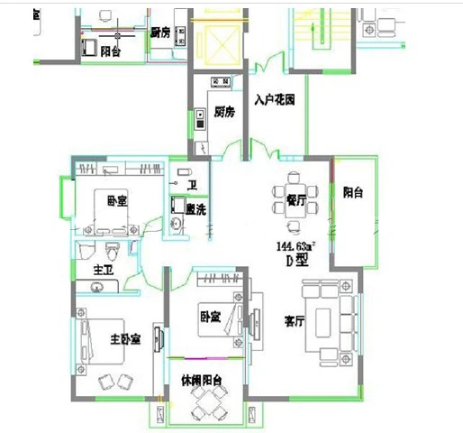 月光山庄户型图