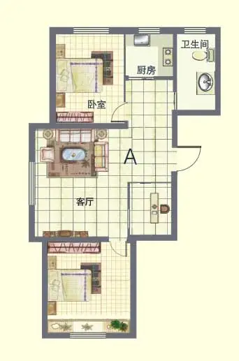 城仕晶舍户型图