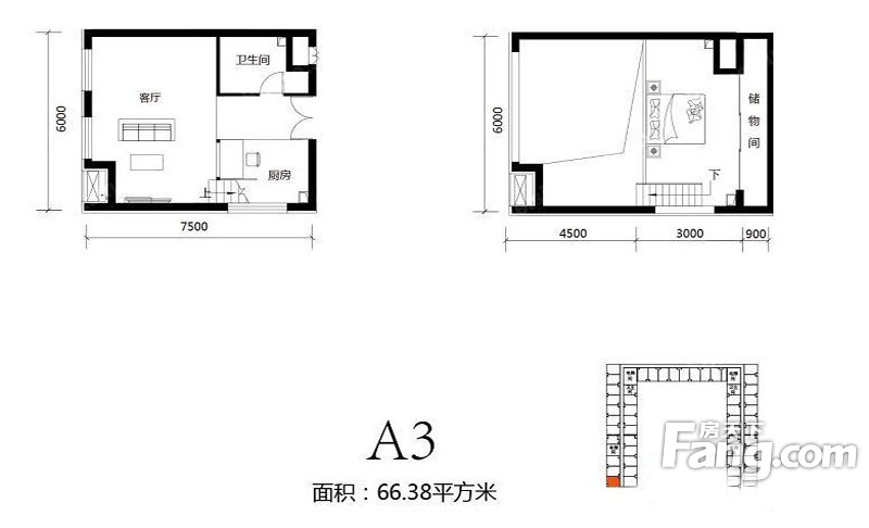 北京城建N次方户型图