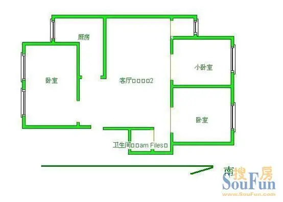 观澜名邸户型图