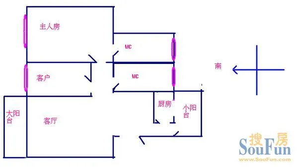 星港湾别墅户型图