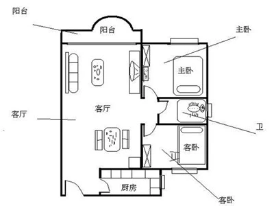 新湾千禧花园户型图