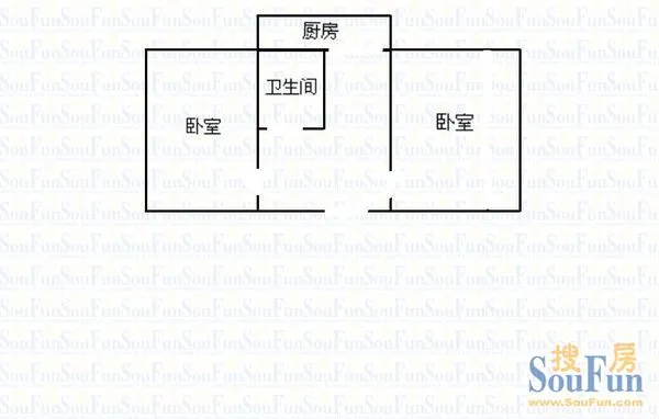 吉新社供销宿舍户型图