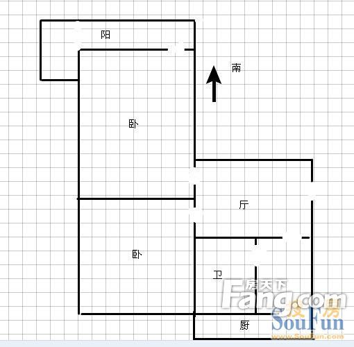 公交技校宿舍户型图