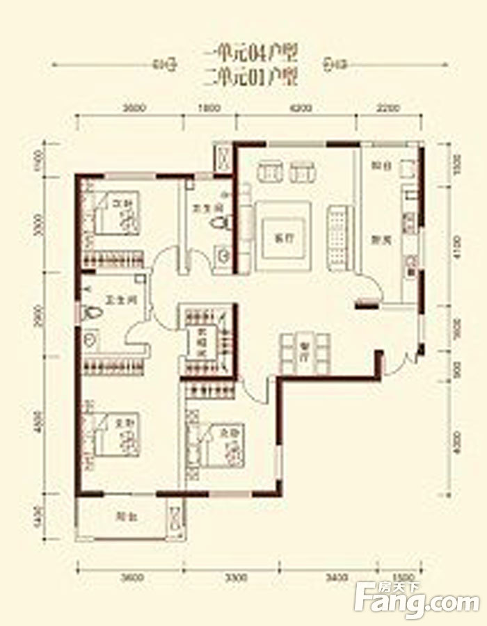 吕梁中央公园户型图