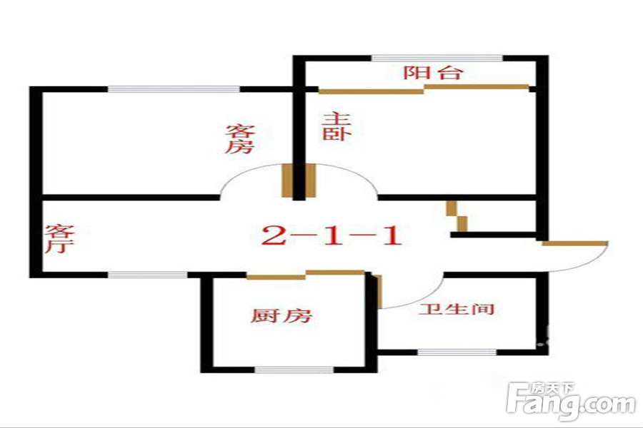 金鑫花园户型图