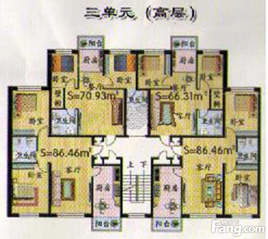 密山昌翔花园户型图