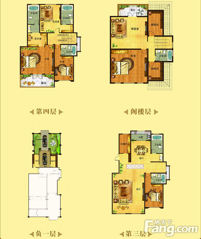 潍坊恒信伯爵公馆户型图片